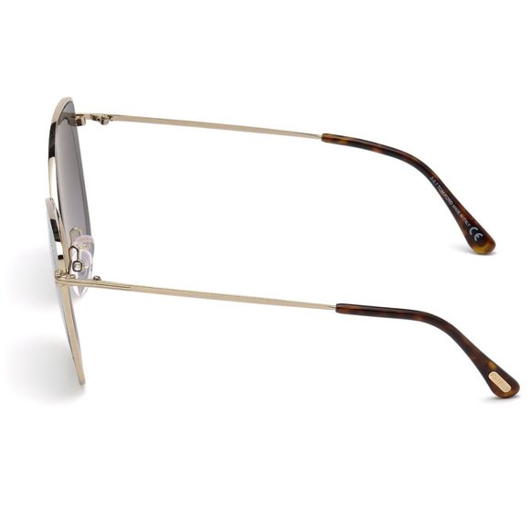 Tom Ford Cat Eye Style Gunmetal Gradient Lens. - Picture 5 of 5